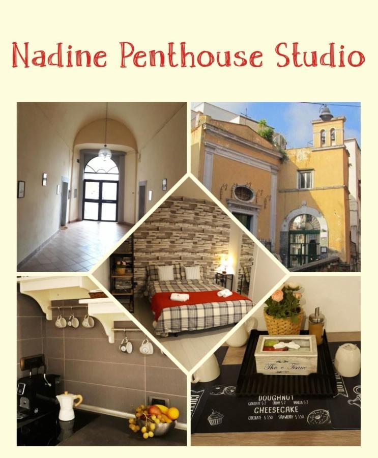 Apartamento Nadine Penthouse Studio Nápoles Exterior foto